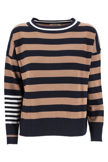 NAVY/BEIGE