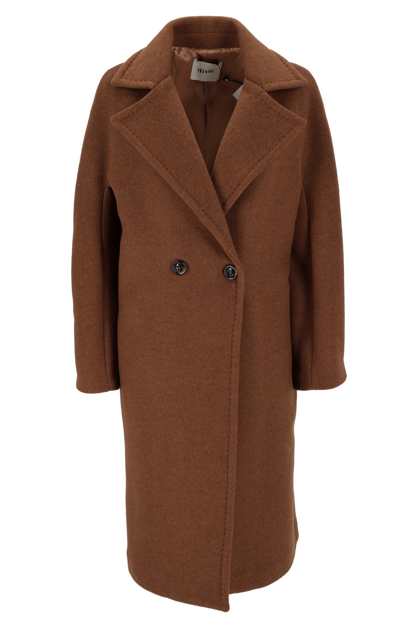 Cappotto Lungo Cappotto Color Cammello Zuiki Shein Cappotto Rosso